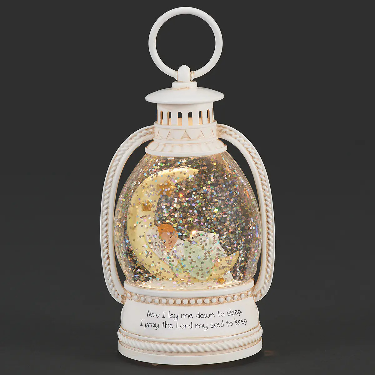 Now I Lay Me Down to Sleep Shimmer Lighted Lantern - 6"