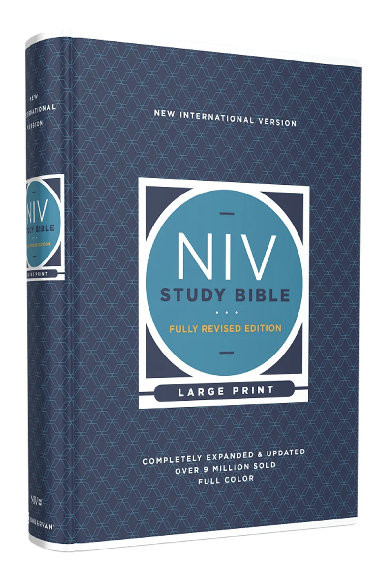 New International Version Study Bible - Fully Revised Edition - Large Print