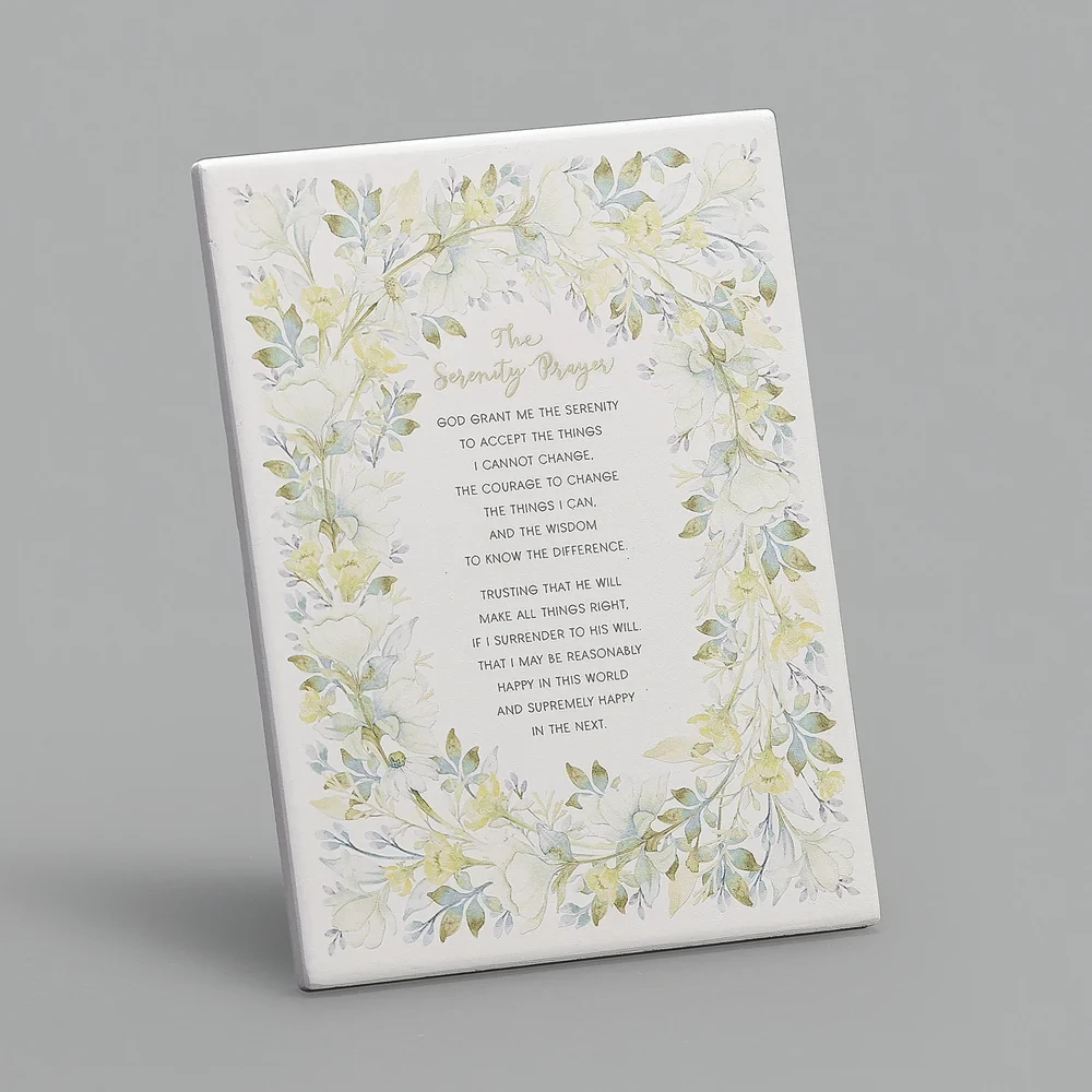 The Serenity Prayer Plaque 