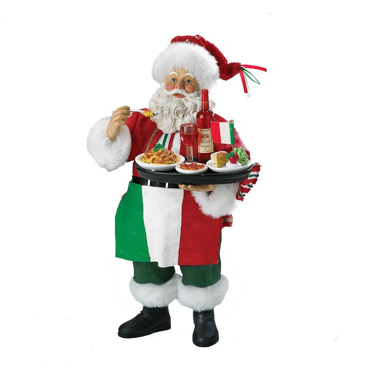 Fabriché Musical Italian Santa - 10-1/2"