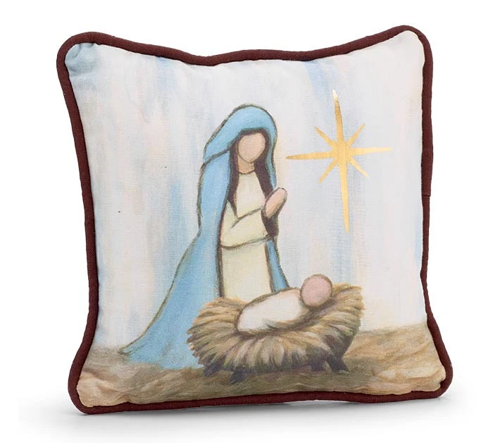 Mary with Baby Jesus Pillow - Humble Hope Collection 