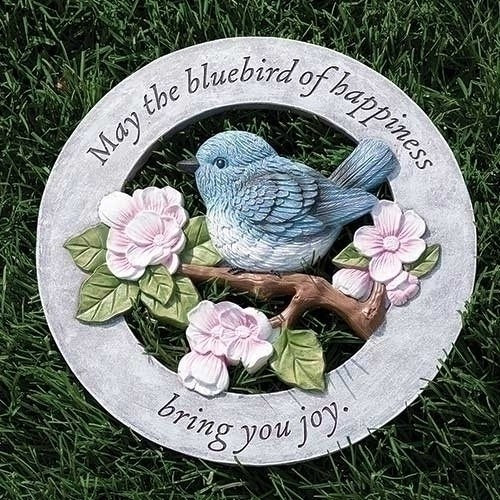 Bluebird of Happiness Garden Stone, 13909 - Giftswithlove,Inc.