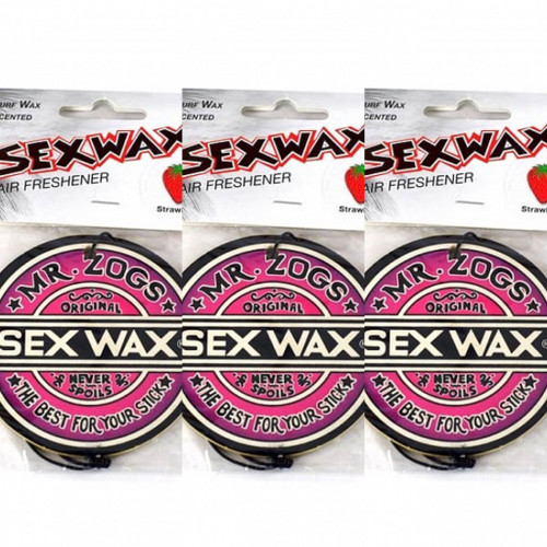 Sex Wax Air Freshener Strawberry 3-Pack