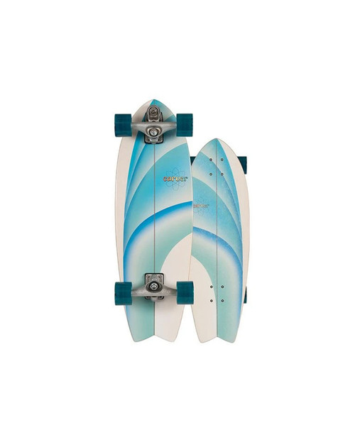 IWS | Carver Skateboards Blue Haze Surfskate Complete CX 31