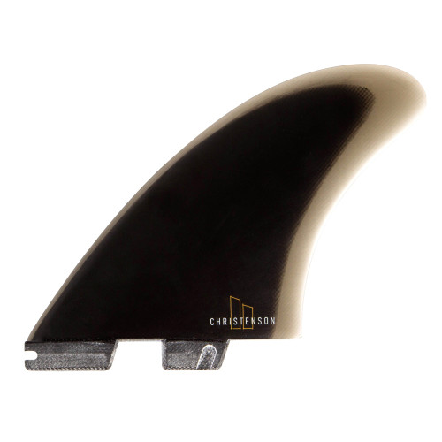 FCS 2 Christenson Twin+1 PG Twin Fin Set Black M-L