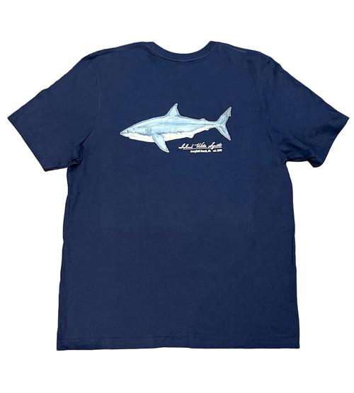 Island Water Sports Watercolor Shark S/S Tee