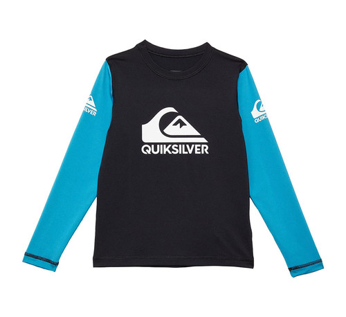 Quiksilver Boys 2-7 Heats On LS UPF 50 Rashguard