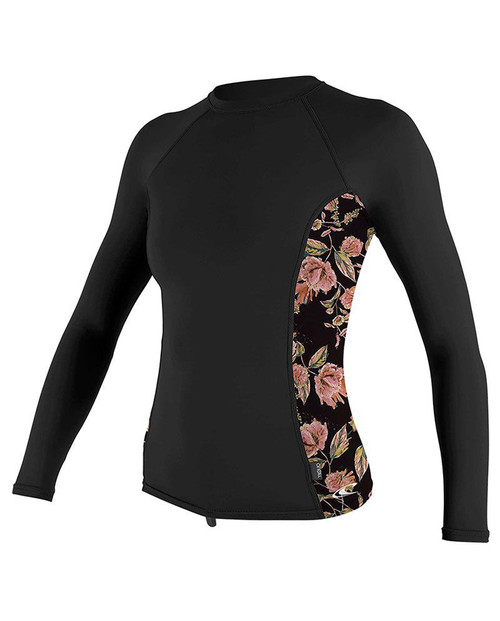 O'Neill Womens Side Print LS Rashguard