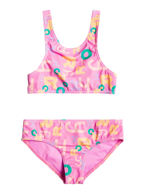 Roxy Girls Funny Bambino Crop Top Set