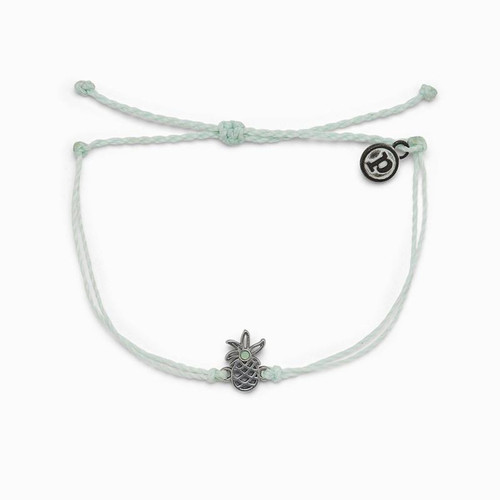 Puravida Open Pineapple Silver Bracelet