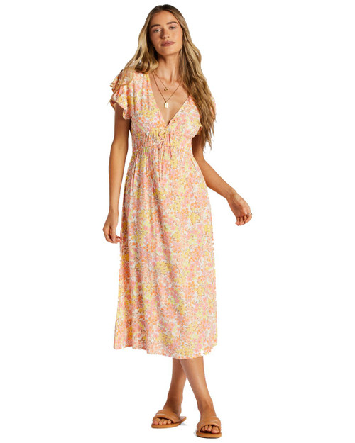 Billabong Picnic Date Midi Dress