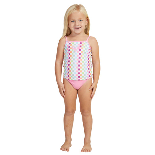 Roxy Rainbow Check Tankini