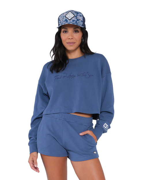 Salty Crew Beach Day Crewneck Sweatshirt