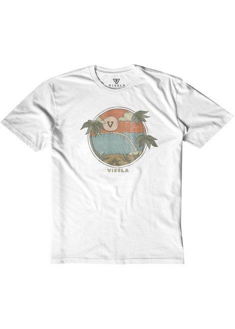 Vissla Hideaway Kids Tee-WHT