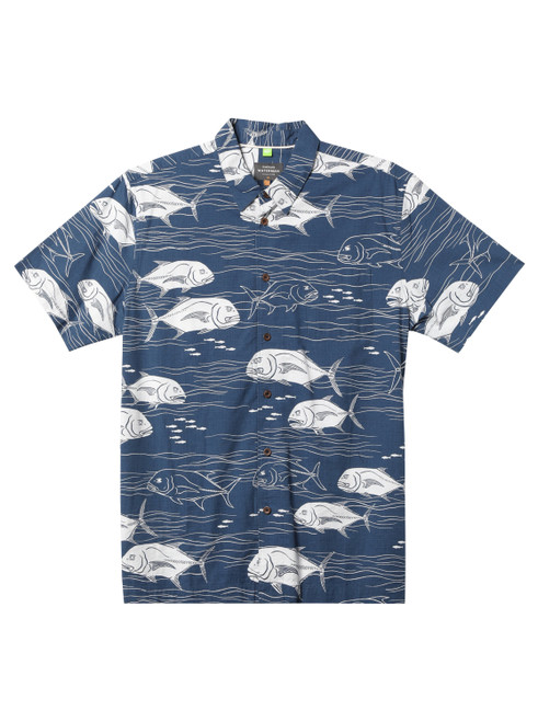 Quiksilver Dive Sites SS Woven