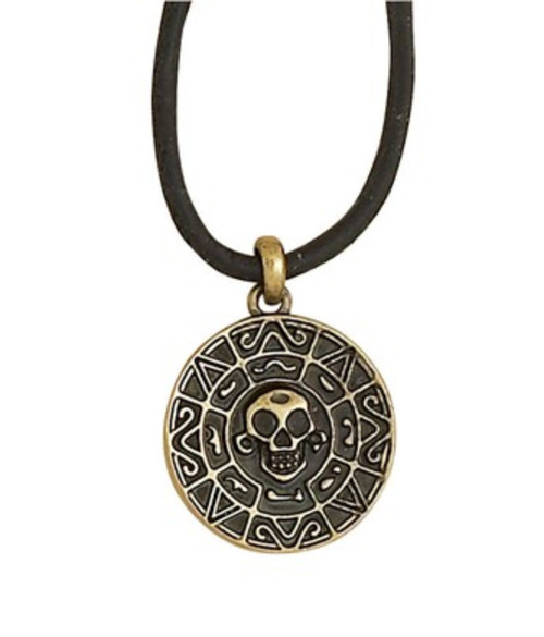 Cruz Gold Coin Pirate Necklace