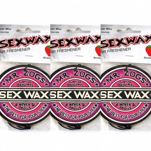 Sex Wax Air Freshener Strawberry 3-Pack