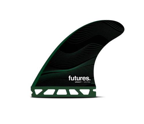 IWS | Future Fins F8 Alpha Thruster Fin Set Carbon-Olive L