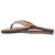Rainbow Double Layer Leather Mens Sandal