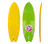 Island Water Sports Swallow Tail Softtop Surfboard