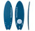 Island Water Sports Swallow Tail Softtop Surfboard