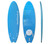 Island Water Sports Swallow Tail Softtop Surfboard