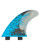 FCS PC-5 Tri-Fin Set Blue Smoke M