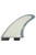 FCS 2 AM PC Air Core Tri-Quad Fin Set Grey L