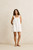RHYTHM BRODERIE LACE GATHERED MIDI DRESS