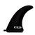 FCS Connect Screw and Plate GF Longboard Fin