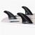 FCS 2 FW PC Tri-Fin Set Black Medium