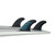 Future Fins F4 Alpha 5-Fin Set Carbon-Aqua S