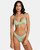 RVCA Solid Lurex Crossback Bikini Top