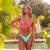 Kulani Kinis High Leg Thong Bikini Bottom