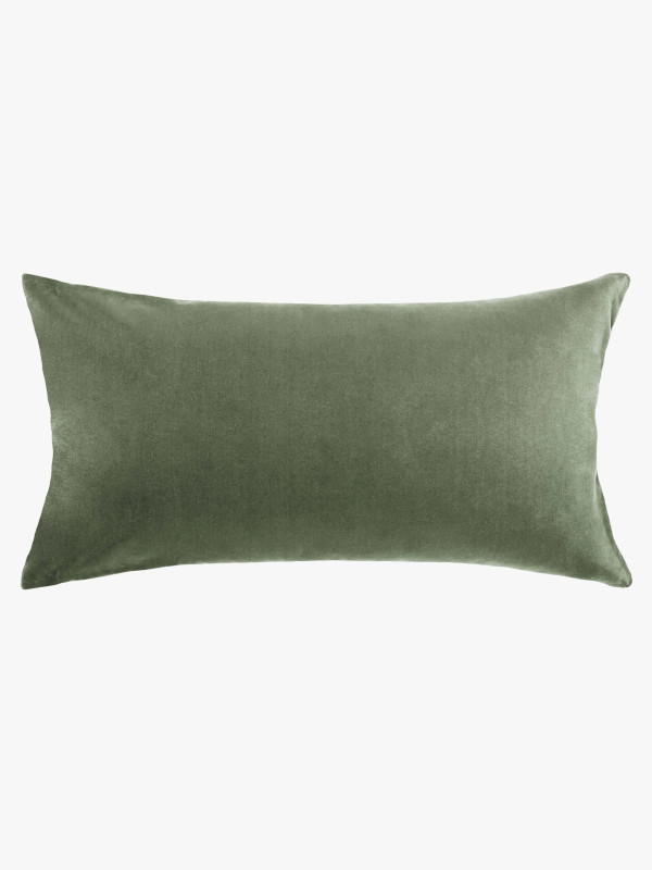 Etro Eucalypt Lumbar Velvet Cushion