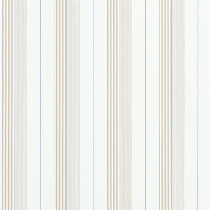 Aiden Stripe - Natural / Blue