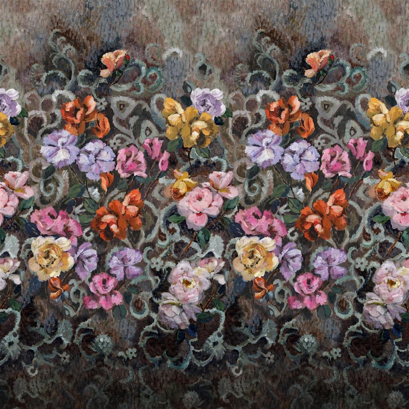 Tapestry Flower Damson 1