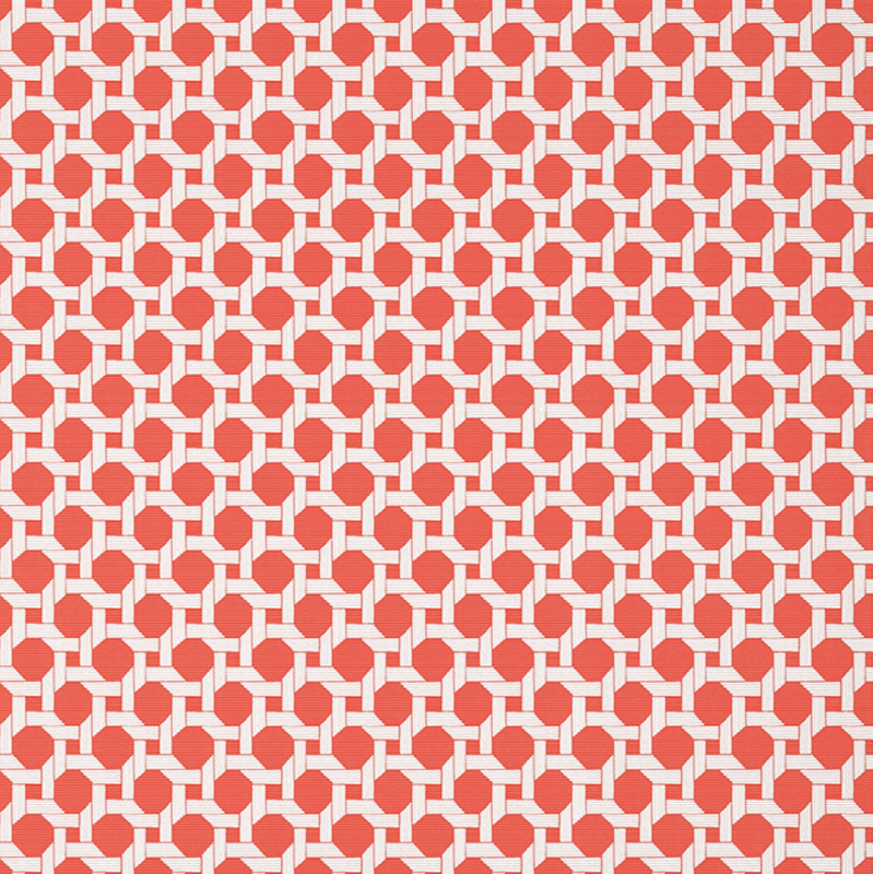 Charter Wallpaper Coral