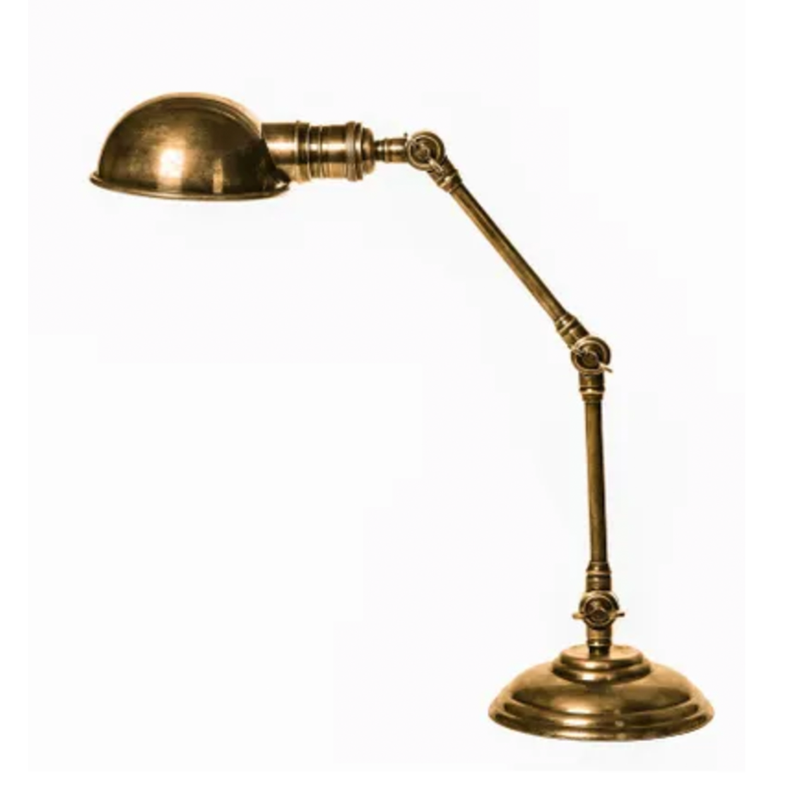 Stamford Antique Brass Desk Lamp