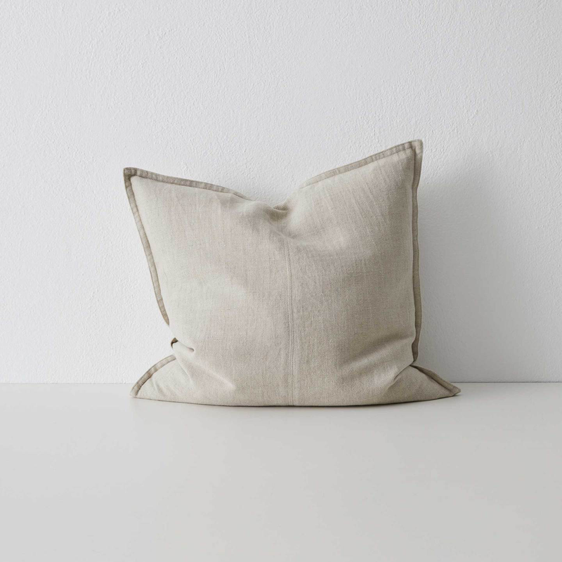 Linen Cushion Natural - 50 x 50cm