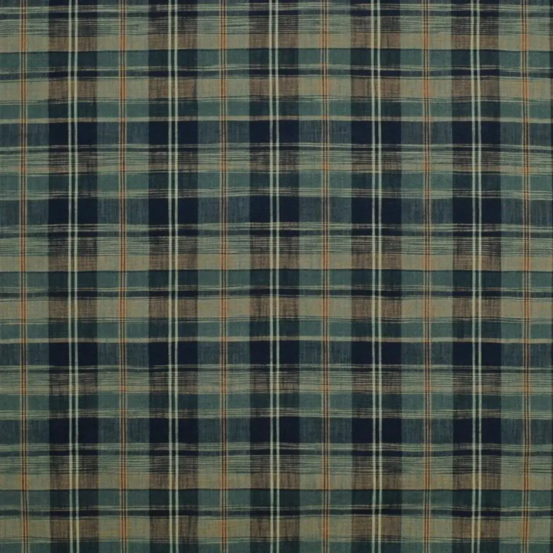 RYOKAN PLAID INDIGO