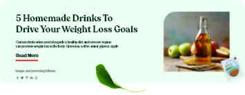 Homemade drinks for weight loss