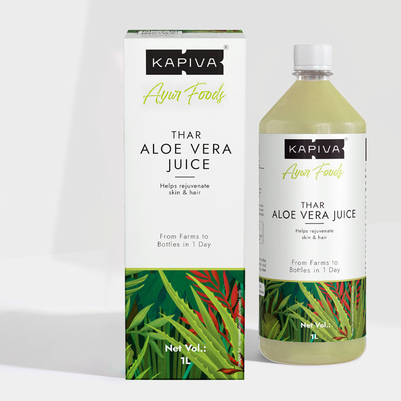 Buy Kapiva Vera Juice Hair and Skin | Kapiva
