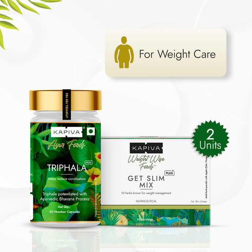 Get Slim Mix (x2)  + Triphala Capsule