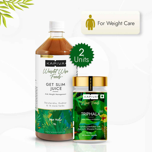 GET SLIM JUICE + TRIPHALA CAPSULE