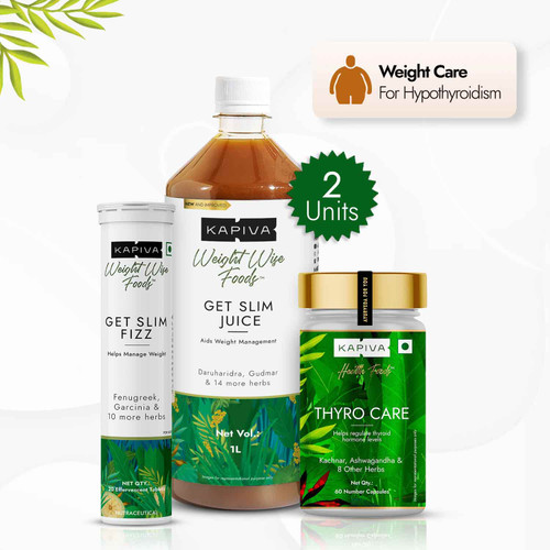 GET SLIM JUICE + THYRO CARE CAPSULES + GET SLIM FIZZ