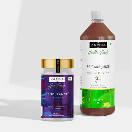 HimFoods Endurance Caps & BP Care Juice