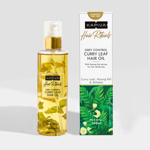 Curry Leaf Grey Control Hair Oil