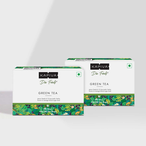 Dia Foods Green Tea - Pack of 2