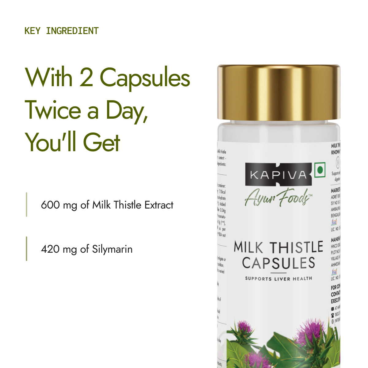 Milk Thistle Capsules